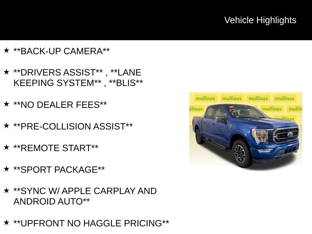Certified 2023 Ford F150 XLT w/ Equipment Group 302A High AWD/4WD image 12
