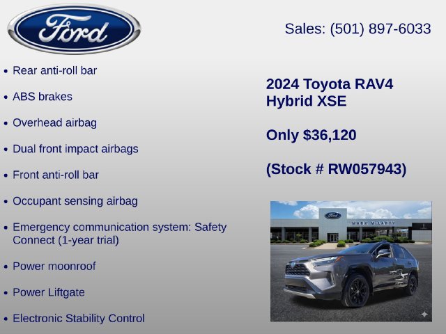Used 2024 Toyota RAV4 XSE AWD/4WD image 18