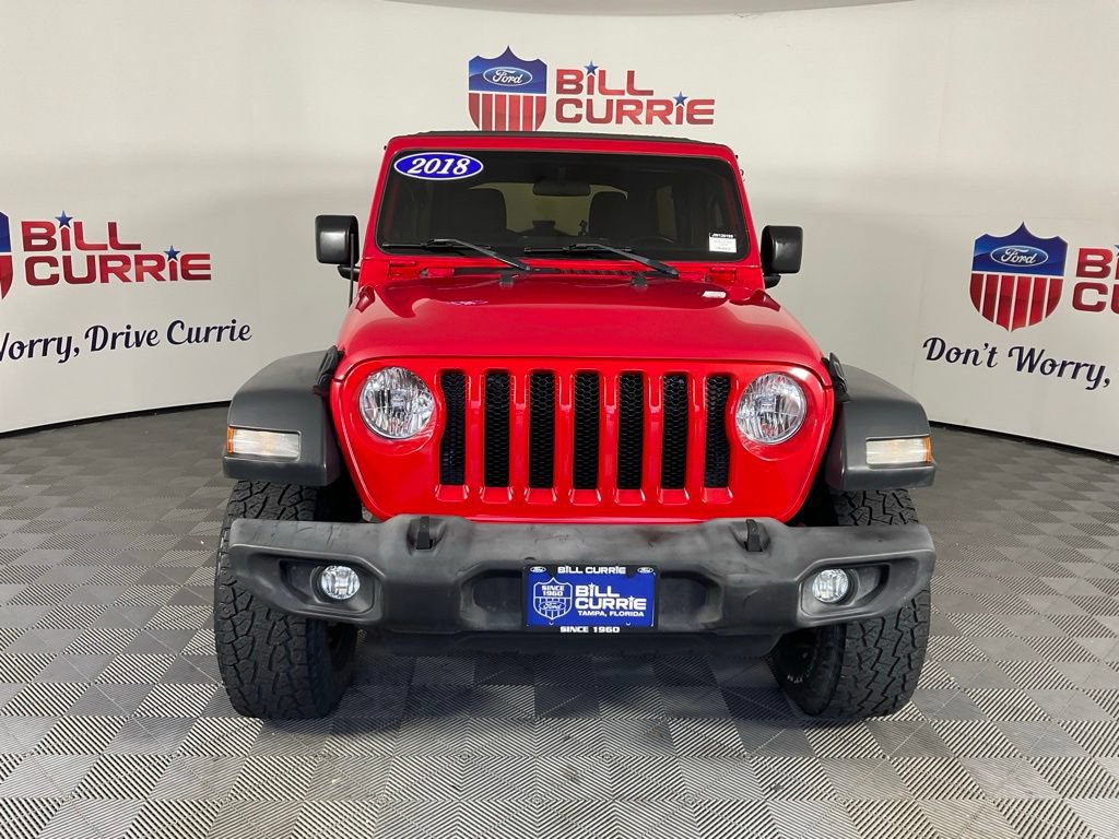 Used 2018 Jeep Wrangler Unlimited Sport S AWD/4WD image 8