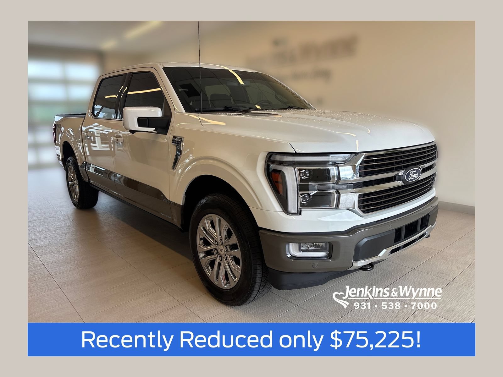 Certified 2025 Ford F150 King Ranch w/ FX4 Off-Road Package