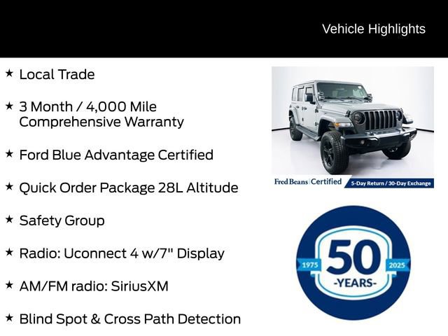 Used 2020 Jeep Wrangler Unlimited Sahara image 10