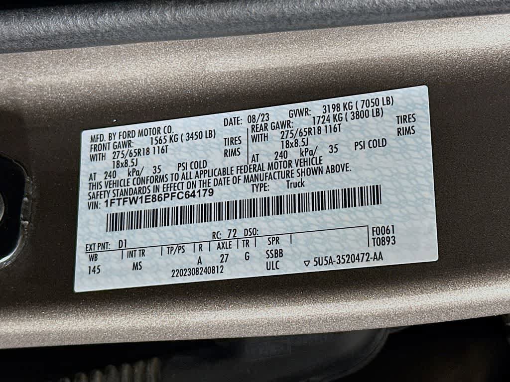 Certified 2023 Ford F150 XLT AWD/4WD image 21