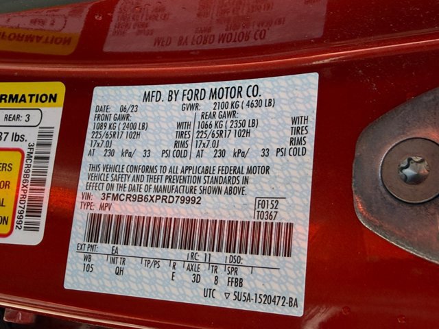 Certified 2023 Ford Bronco Sport Big Bend w/ Convenience Package AWD/4WD image 33