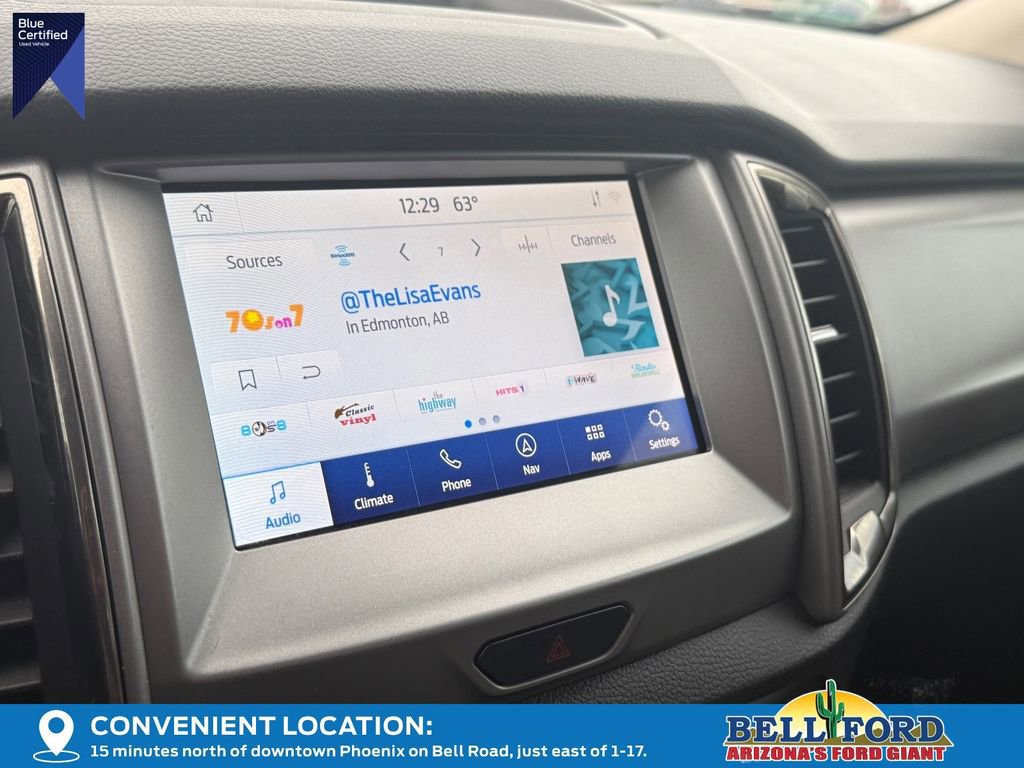 Certified 2021 Ford Ranger XLT w/ Equipment Group 301A Mid image 27