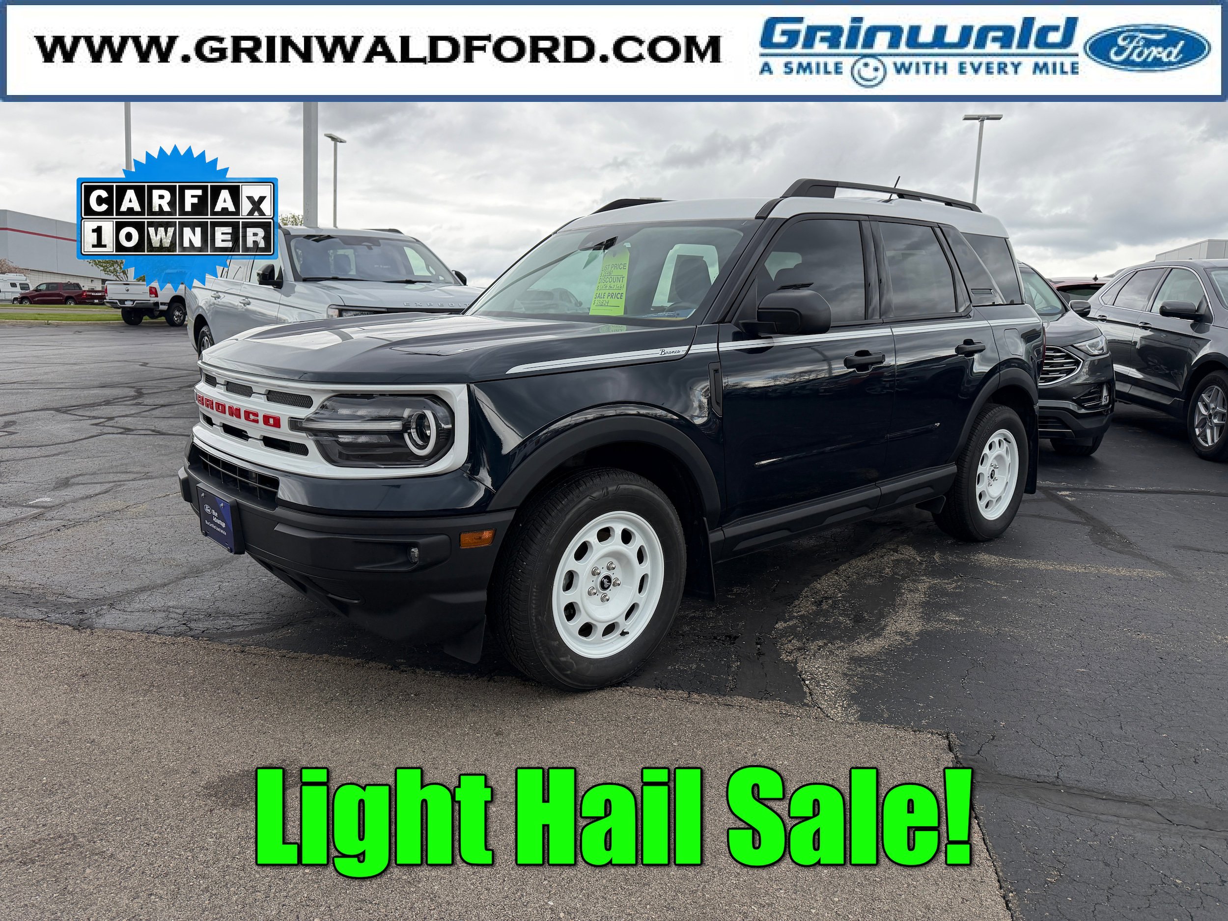 Certified 2023 Ford Bronco Sport Heritage w/ Heritage Convenience Package