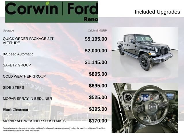 Used 2022 Jeep Gladiator Sport AWD/4WD image 3