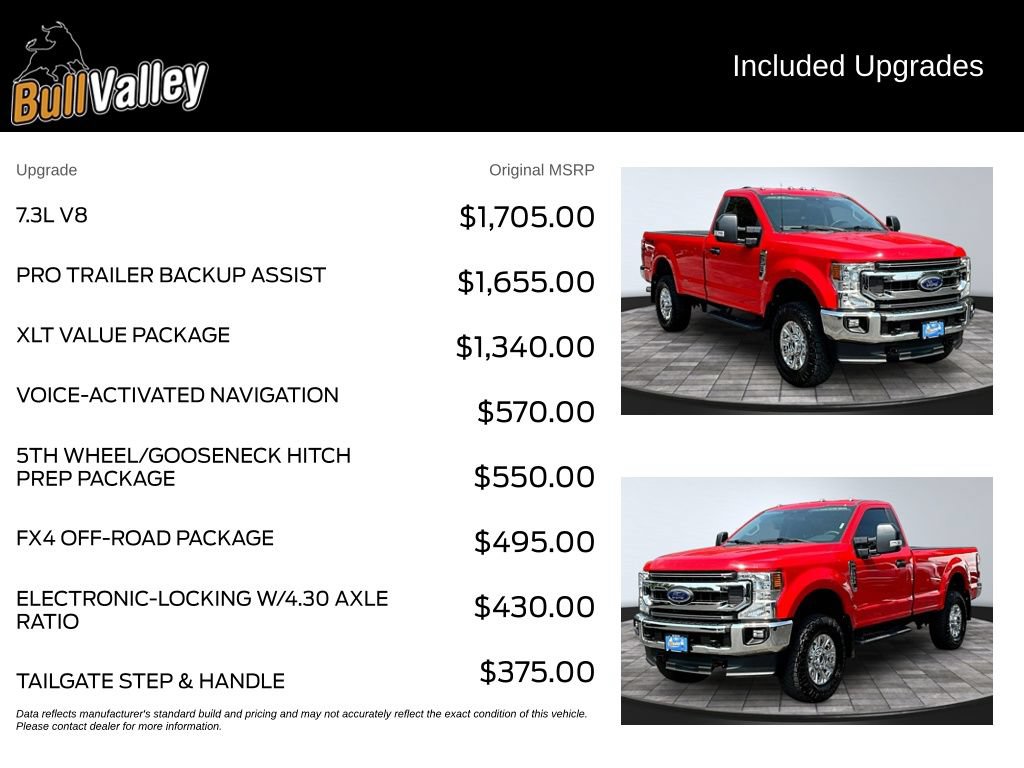 Certified 2022 Ford F350 XLT w/ XLT Value Package AWD/4WD image 10