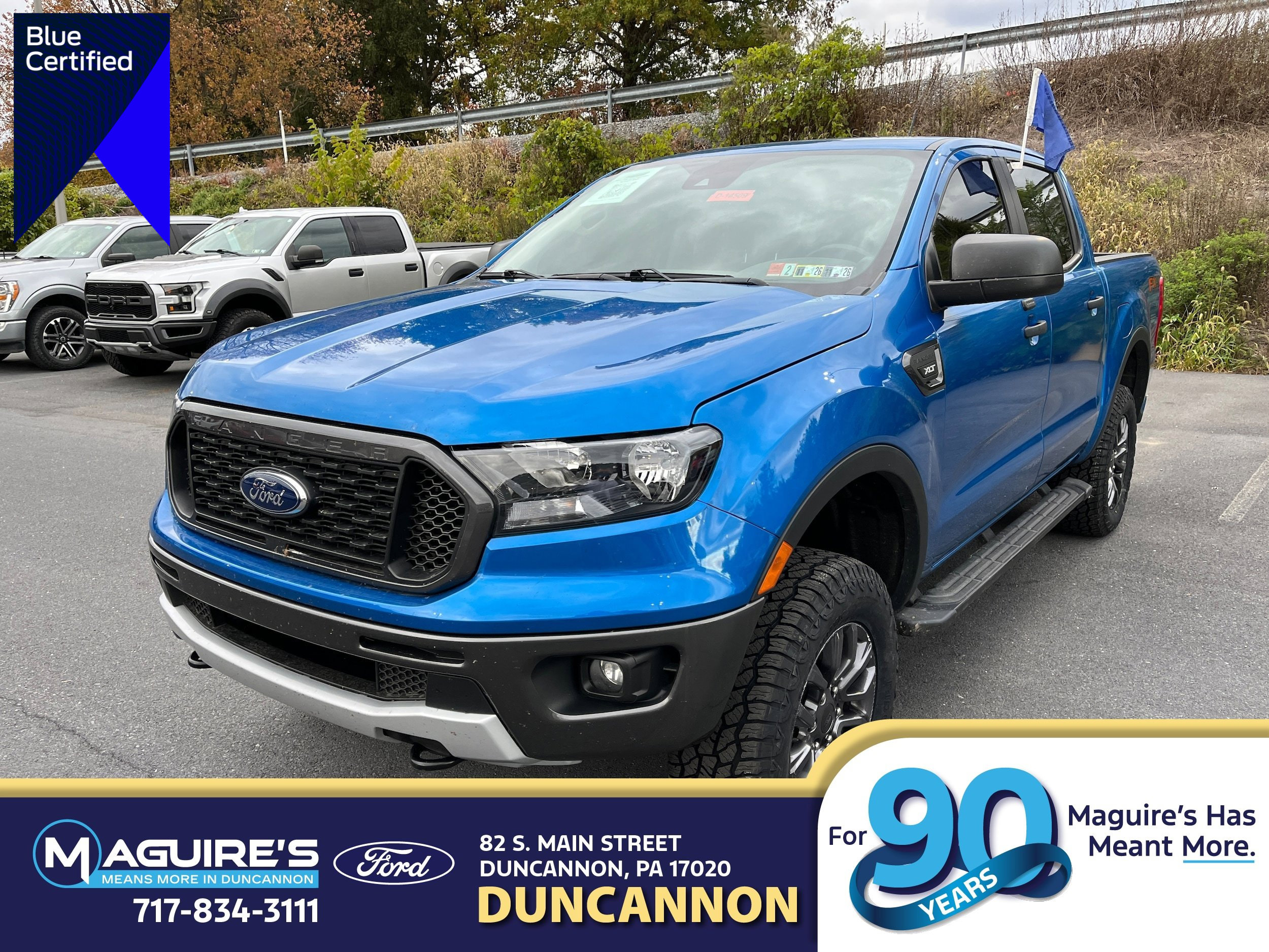 Certified 2021 Ford Ranger XLT w/ Equipment Group 301A Mid