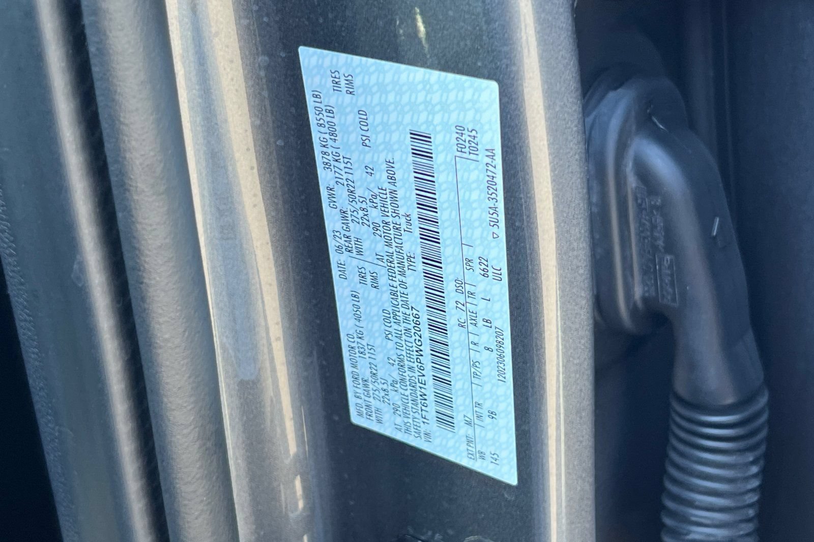 Certified 2023 Ford F150 Lightning Platinum AWD/4WD image 27