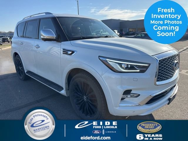 Used 2021 INFINITI QX80 Sensory w/ Cargo Package AWD/4WD image 1