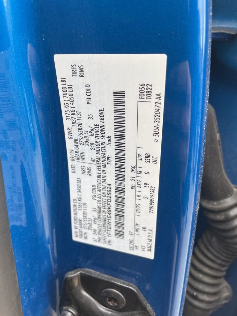 Certified 2019 Ford F150 XLT w/ Equipment Group 302A Luxury AWD/4WD image 15