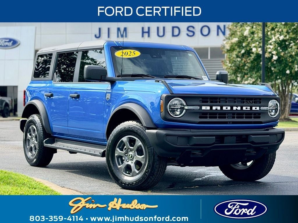 Certified 2025 Ford Bronco Big Bend AWD/4WD image 1