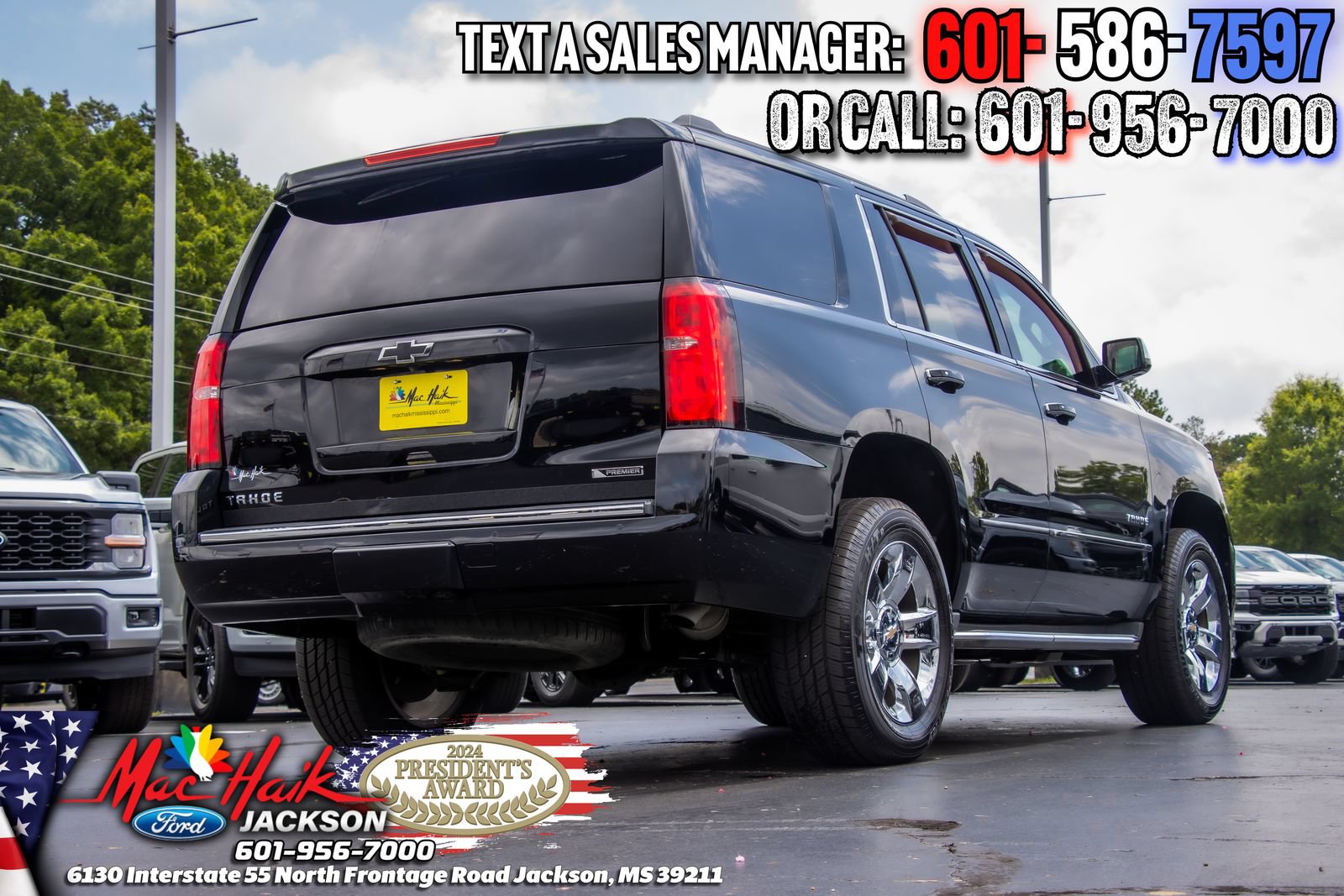 Used 2018 Chevrolet Tahoe Premier w/ Max Trailering Package RWD image 4