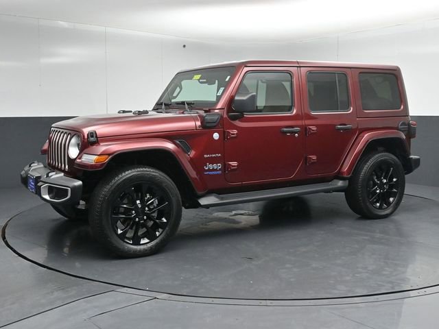 Used 2021 Jeep Wrangler Unlimited Sahara w/ Cold Weather Group AWD/4WD image 4