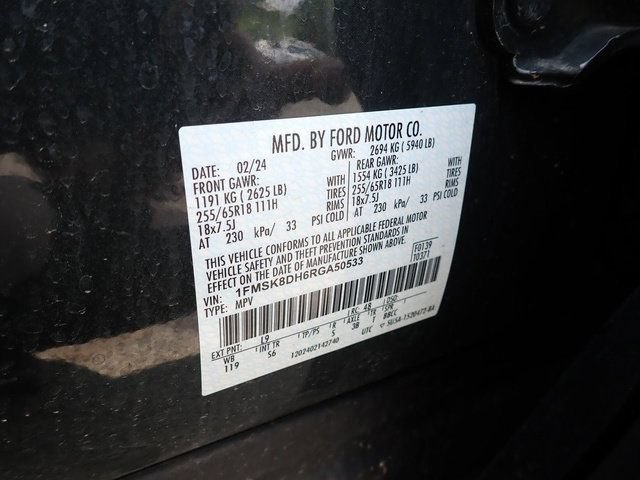 Certified 2024 Ford Explorer XLT w/ Equipment Group 202A AWD/4WD image 23