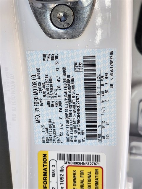 Certified 2022 Ford Bronco Sport Outer Banks image 33