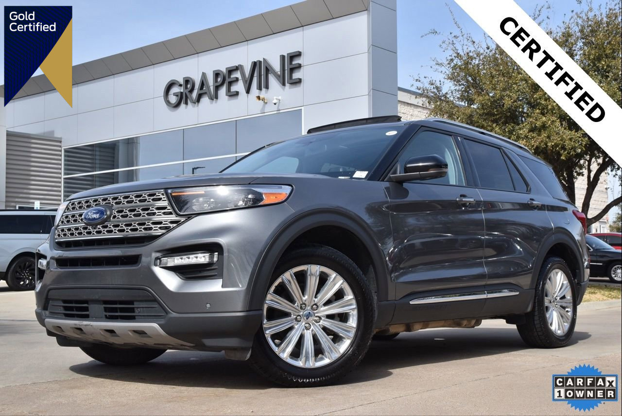 Certified 2023 Ford Explorer Limited w/ Limited Technology Package