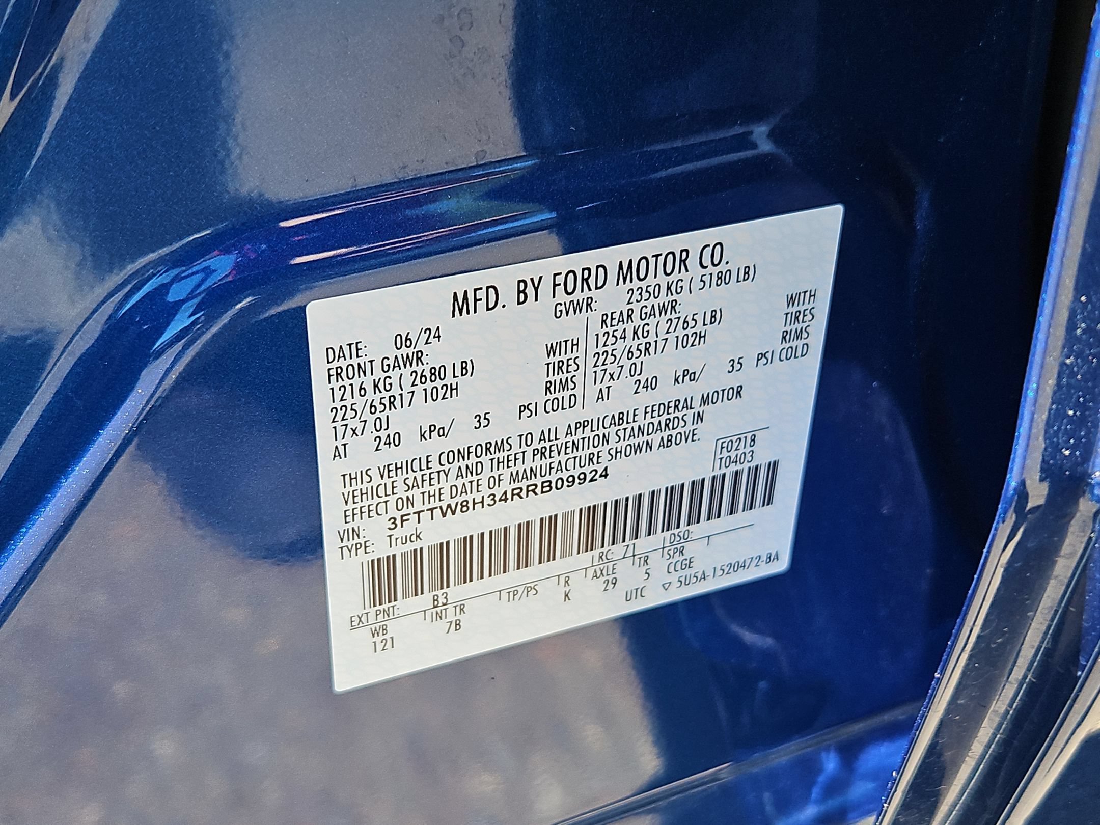 Certified 2024 Ford Maverick XLT FWD image 27