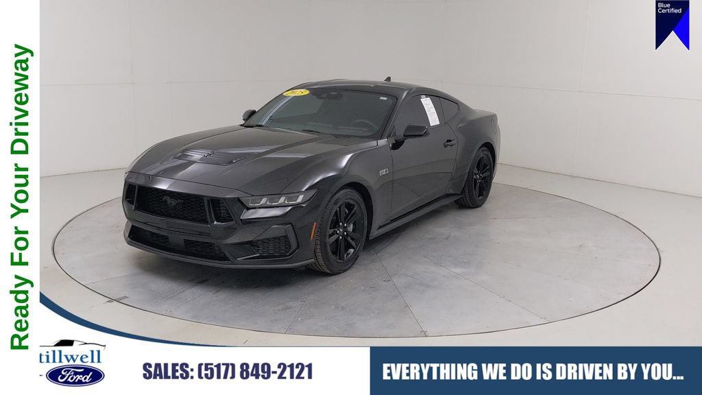 Certified 2025 Ford Mustang GT RWD image 1