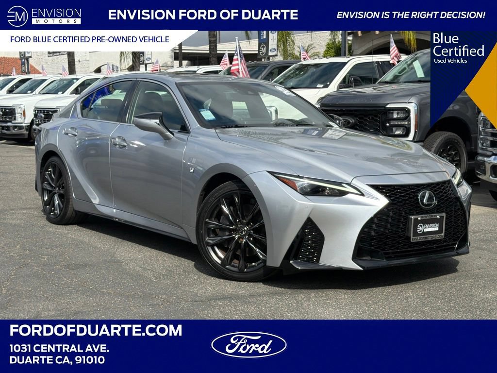 Used 2022 Lexus IS 350 F Sport w/ Navigation Package RWD image 1