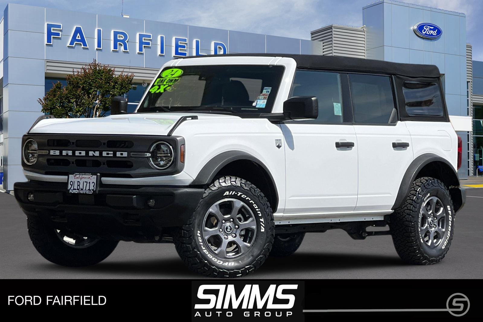Certified 2024 Ford Bronco Big Bend
