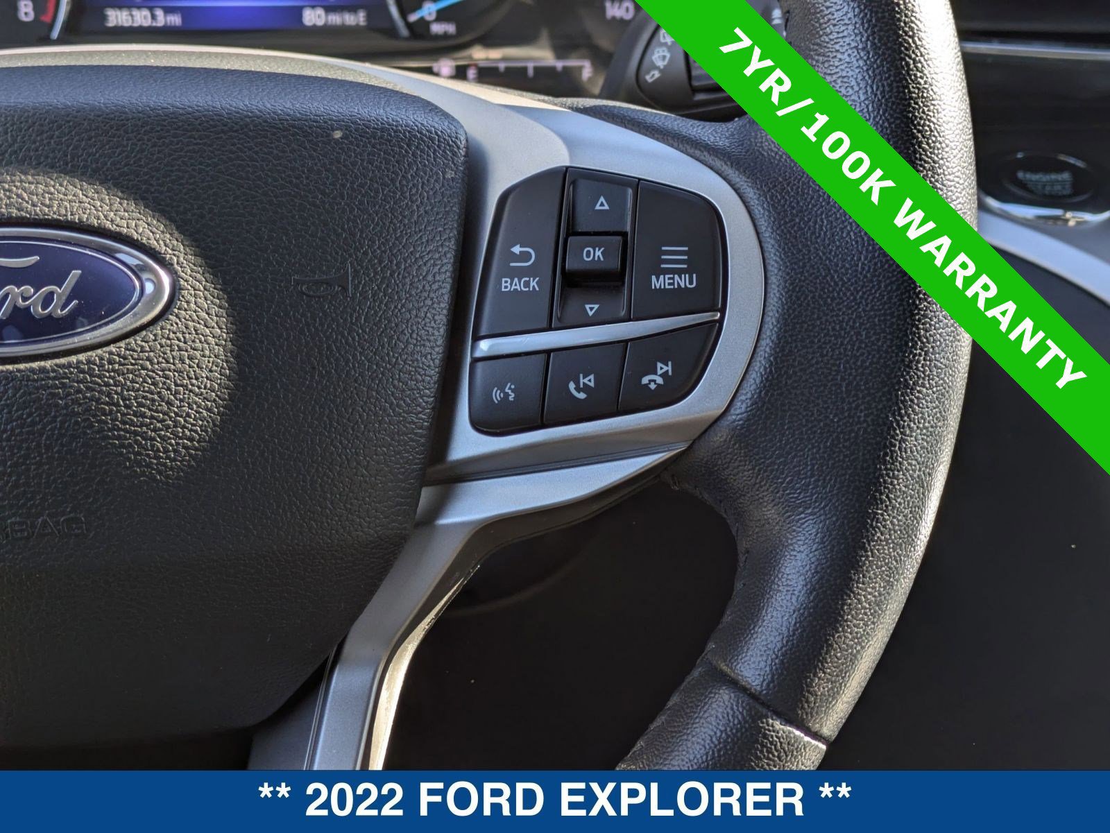Certified 2022 Ford Explorer XLT w/ Equipment Group 202A image 27