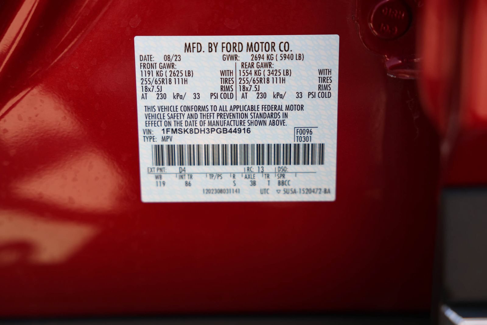 Certified 2023 Ford Explorer XLT AWD/4WD image 38