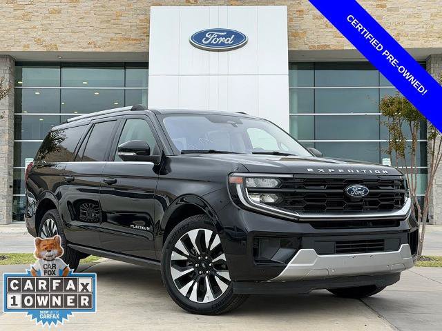 Certified 2025 Ford Expedition Max Platinum w/ Driver's Package AWD/4WD image 1