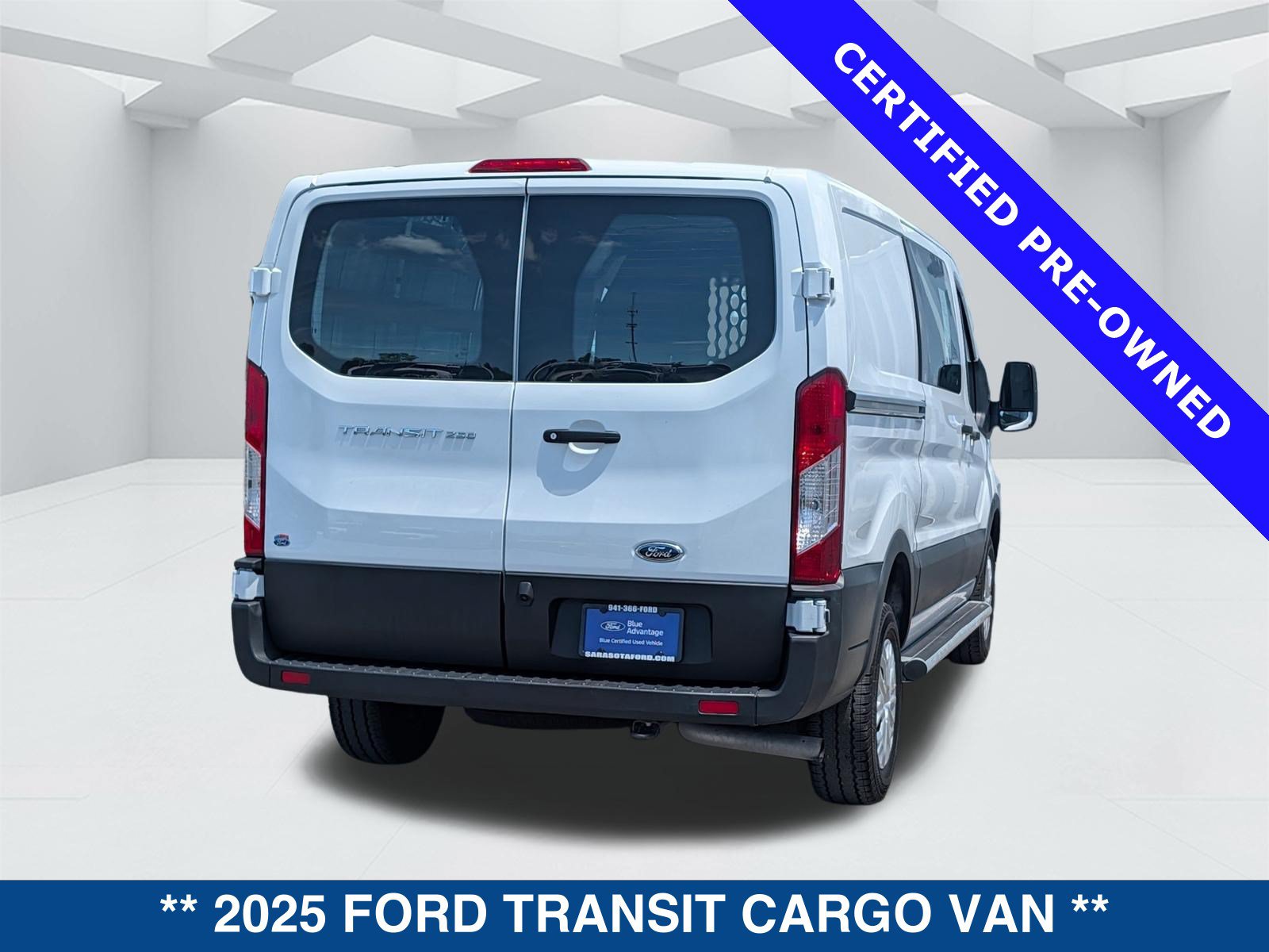 Certified 2025 Ford Transit 250 Low Roof w/ Exterior Upgrade Package RWD image 5
