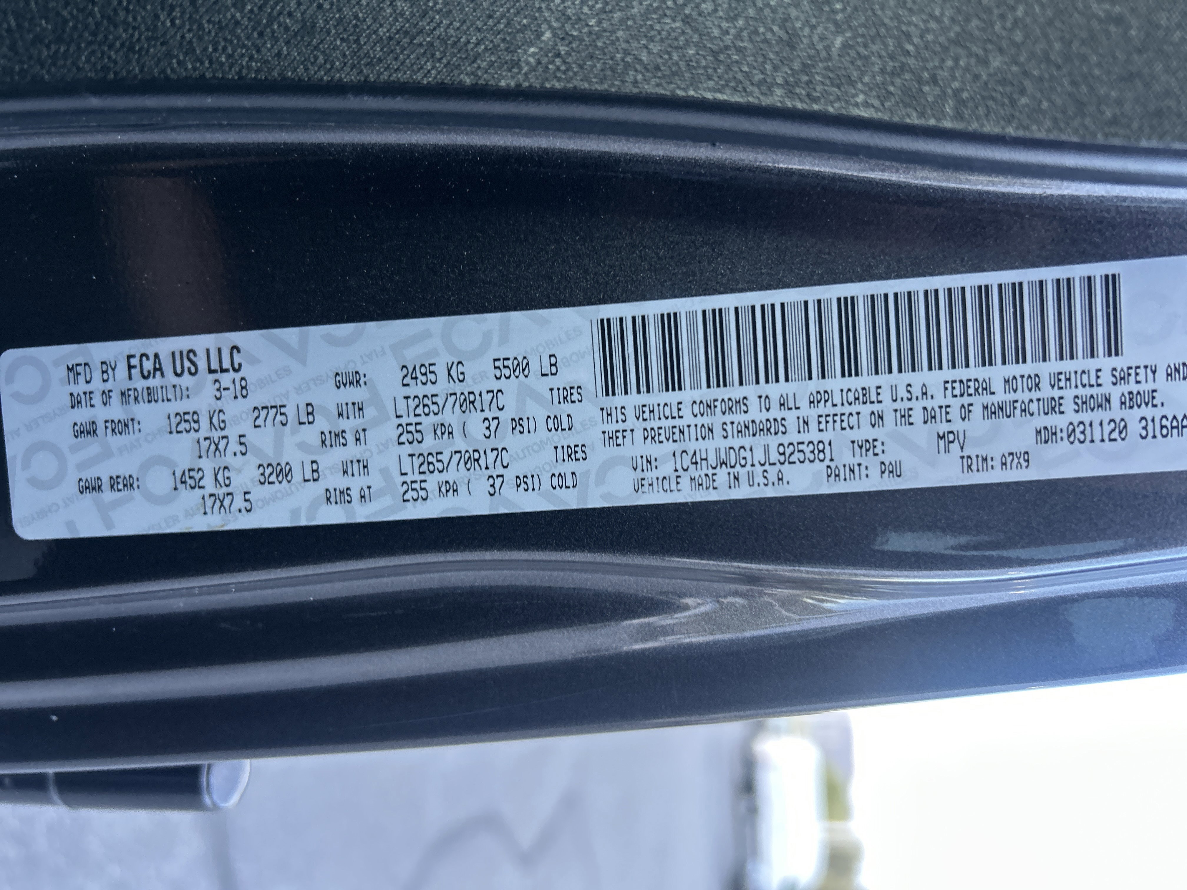 Used 2018 Jeep Wrangler Unlimited Sport S image 32