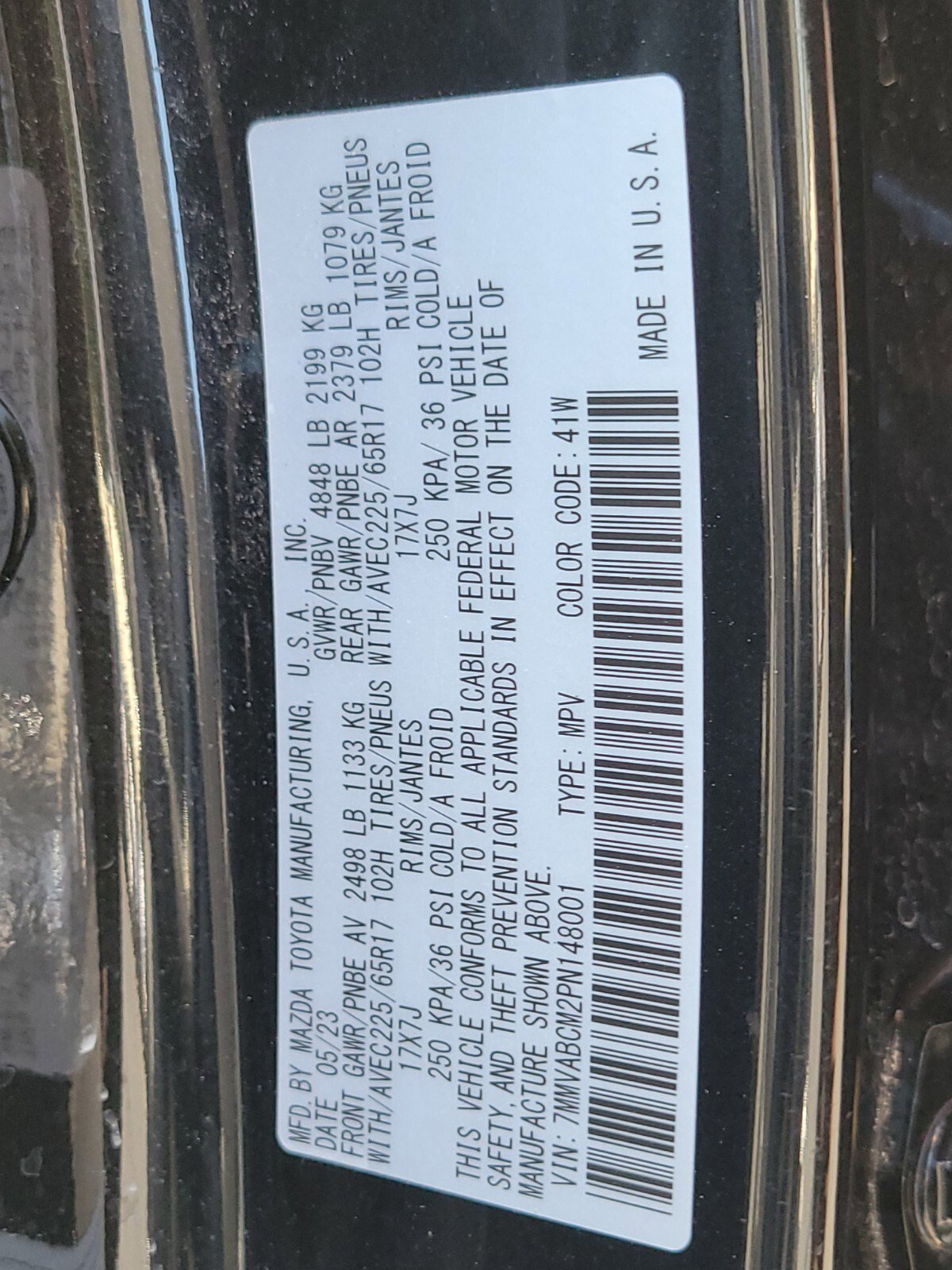 Used 2023 MAZDA CX-50 2.5 S w/ Preferred Plus Pkg image 35