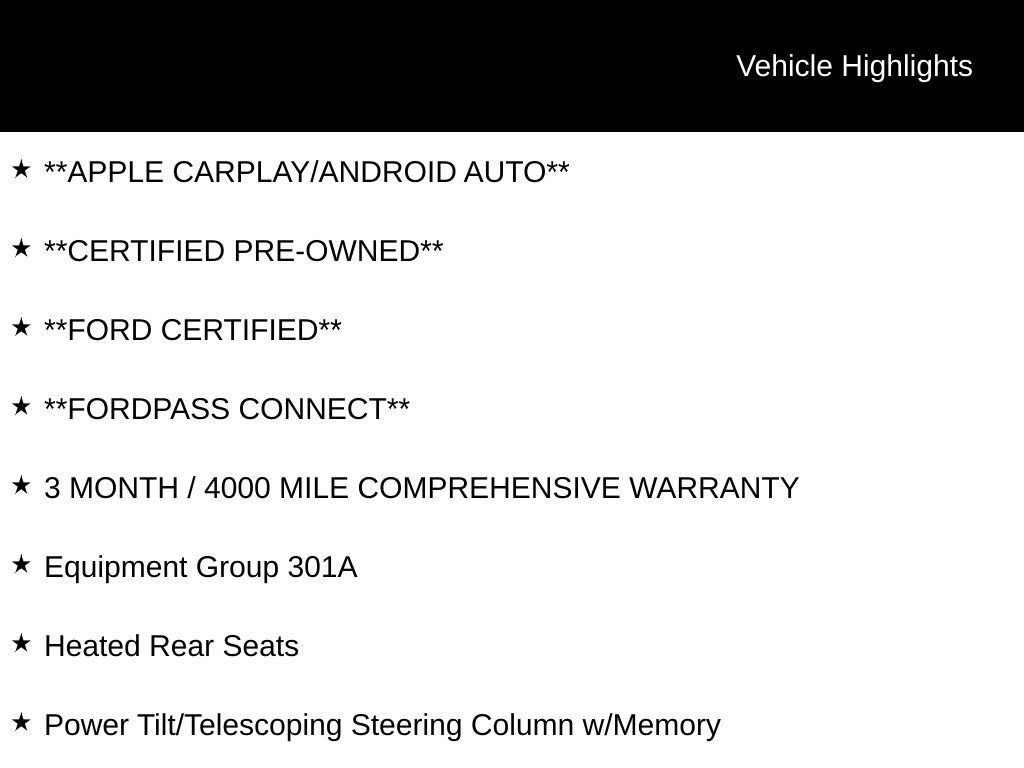 Certified 2024 Ford Edge Titanium w/ Equipment Group 301A AWD/4WD image 10