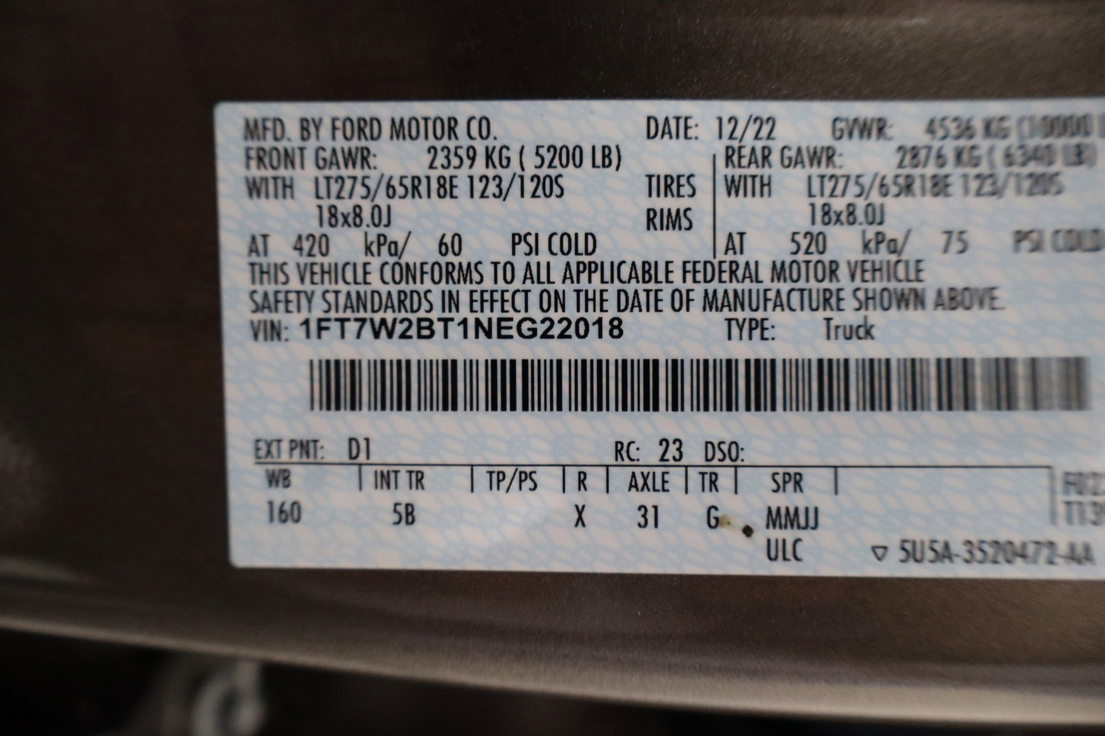 Certified 2022 Ford F250 Lariat w/ Lariat Value Package image 46