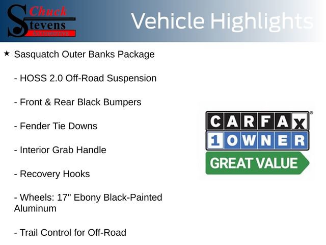 Certified 2025 Ford Bronco Sport Outer Banks w/ Sasquatch Outer Banks Package image 15