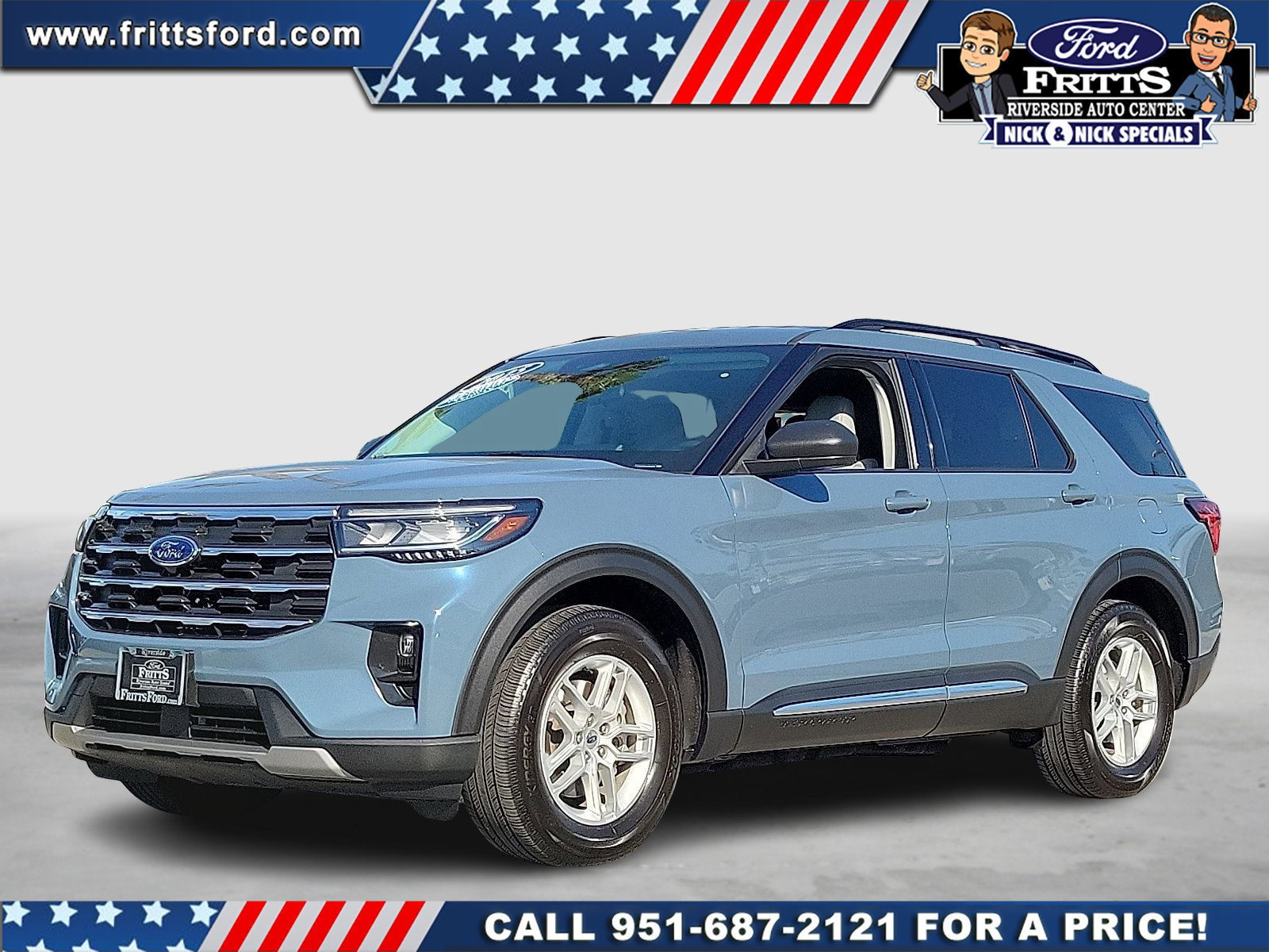 Certified 2025 Ford Explorer Active w/ Active Comfort Package