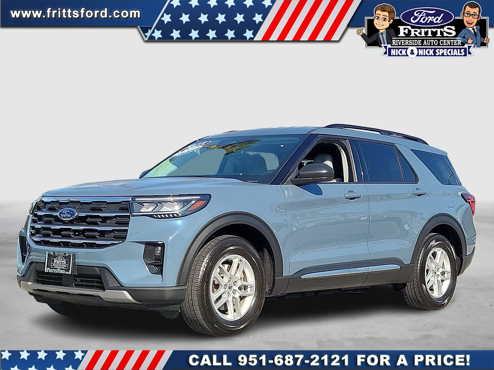Certified 2025 Ford Explorer Active w/ Active Comfort Package RWD image 1