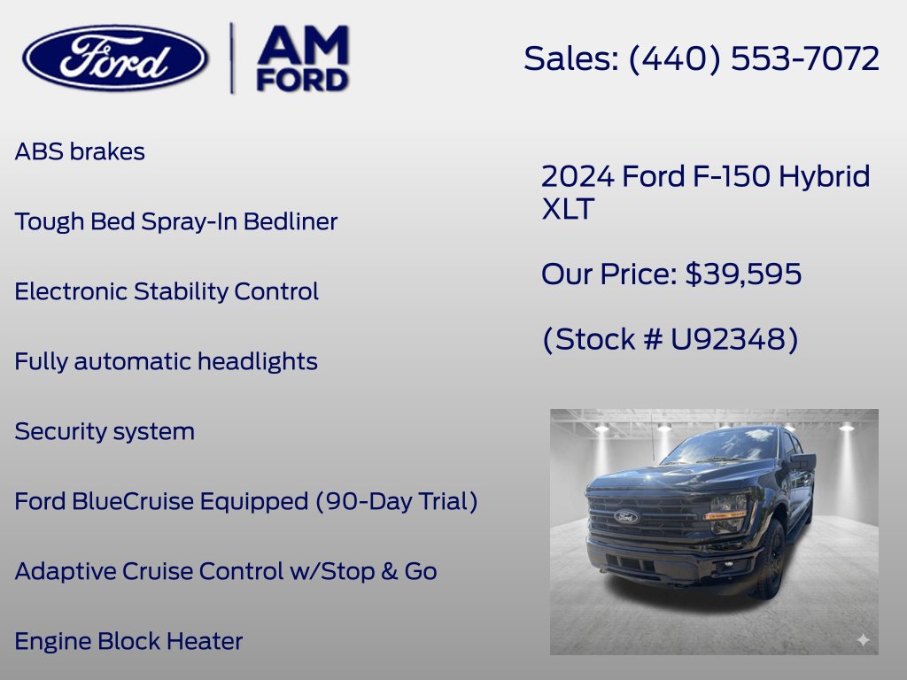 Certified 2024 Ford F150 XLT w/ Equipment Group 302A MID AWD/4WD image 27
