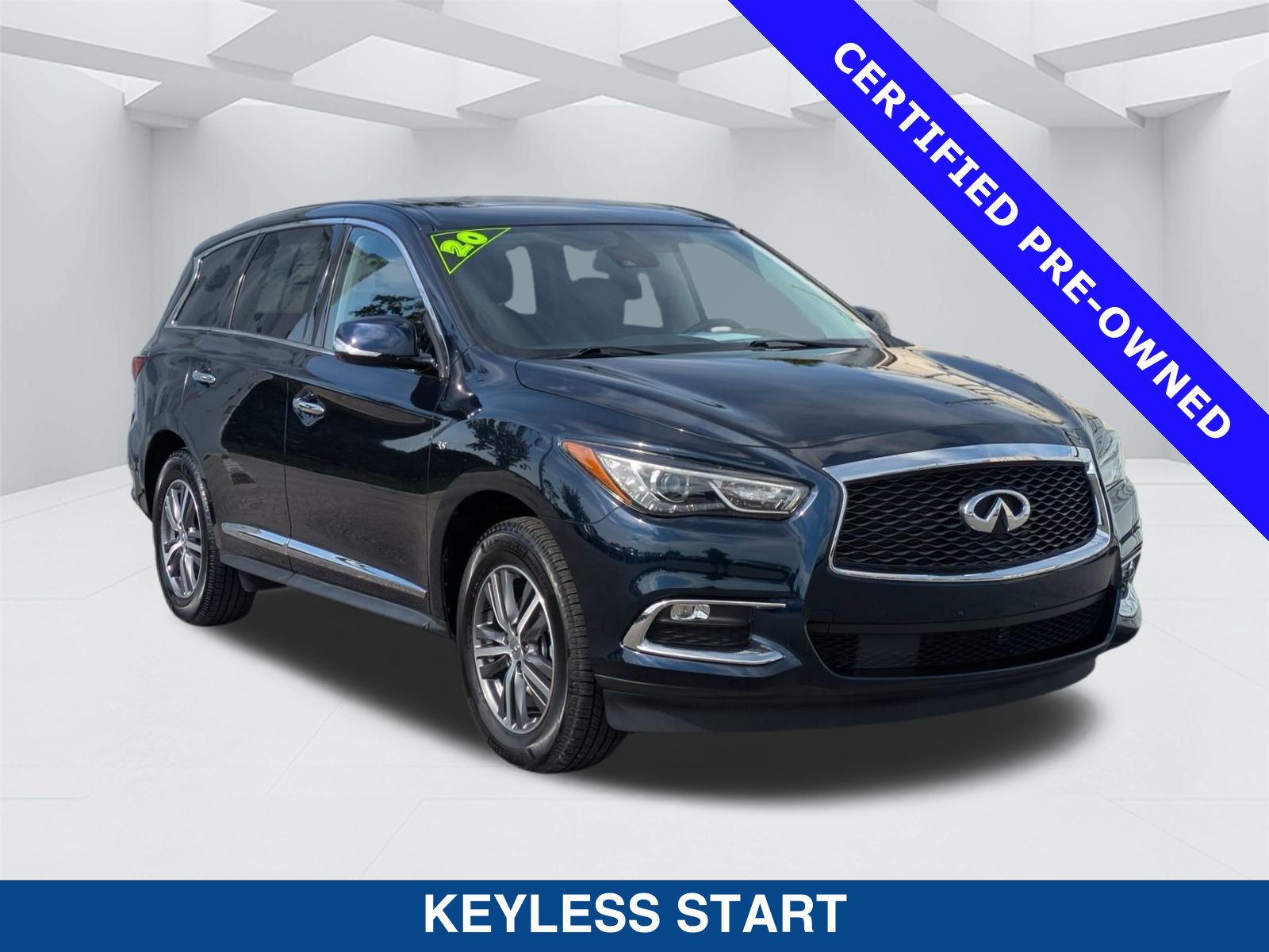 Used 2020 INFINITI QX60 Pure AWD/4WD image 3