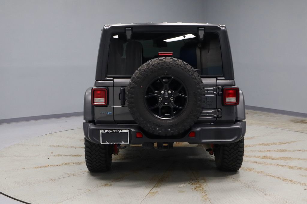 Used 2025 Jeep Wrangler Unlimited Sport S 4xe image 4