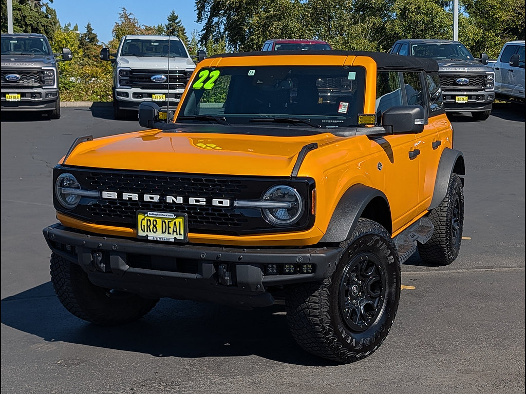 Certified 2022 Ford Bronco Wildtrak