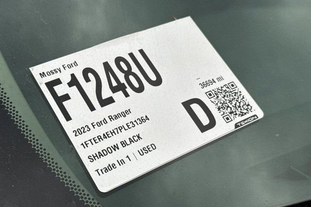 Certified 2023 Ford Ranger XLT w/ Equipment Group 302A High image 4