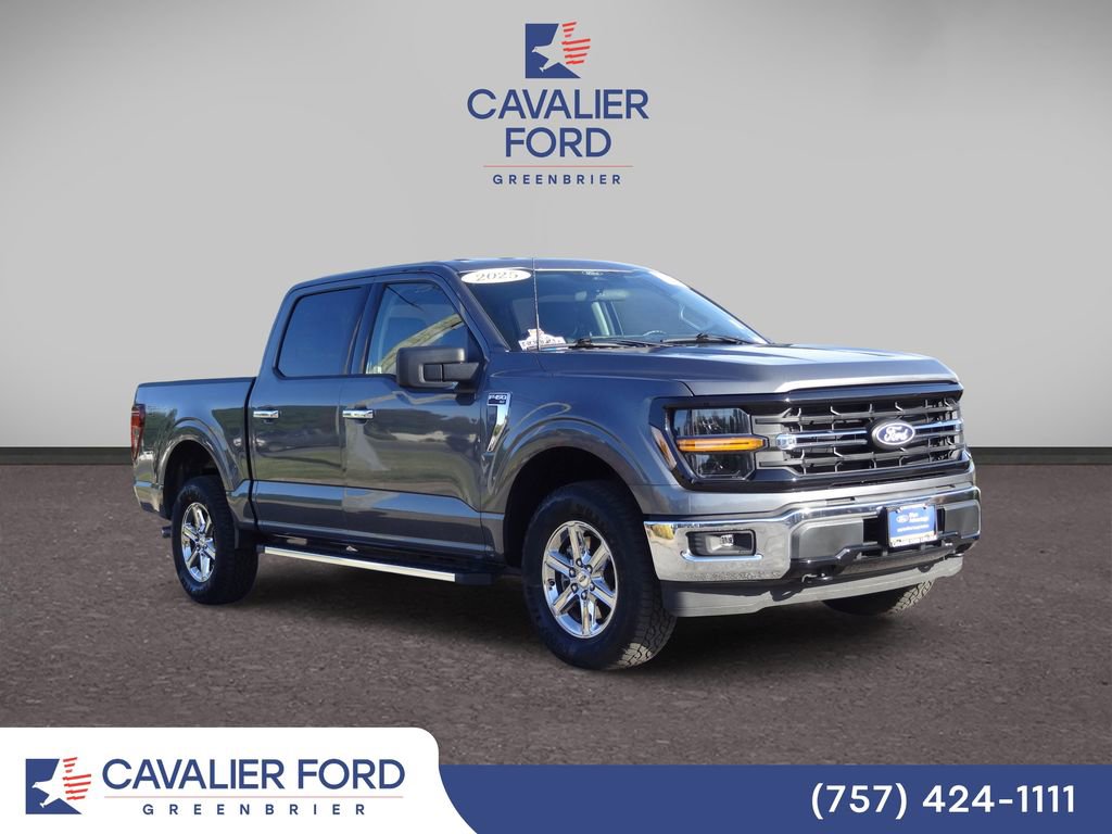 Certified 2025 Ford F150 XLT w/ Equipment Group 301A Standard