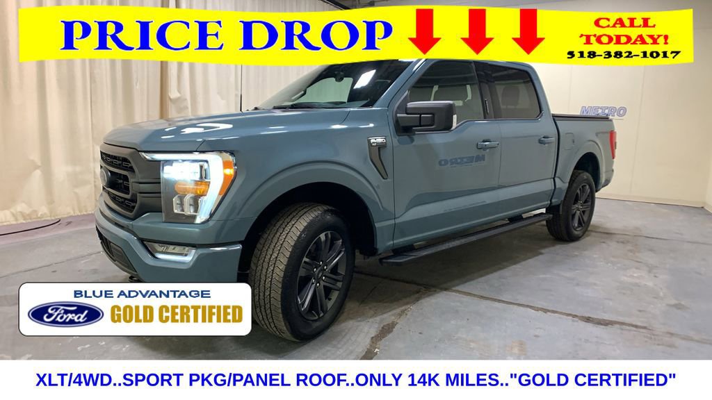 Certified 2023 Ford F150 XLT w/ Equipment Group 302A High