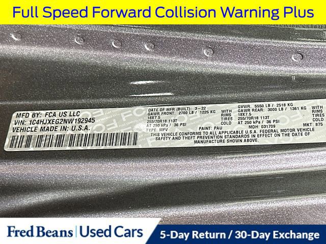 Used 2022 Jeep Wrangler Unlimited Sahara w/ LED Lighting Group image 38