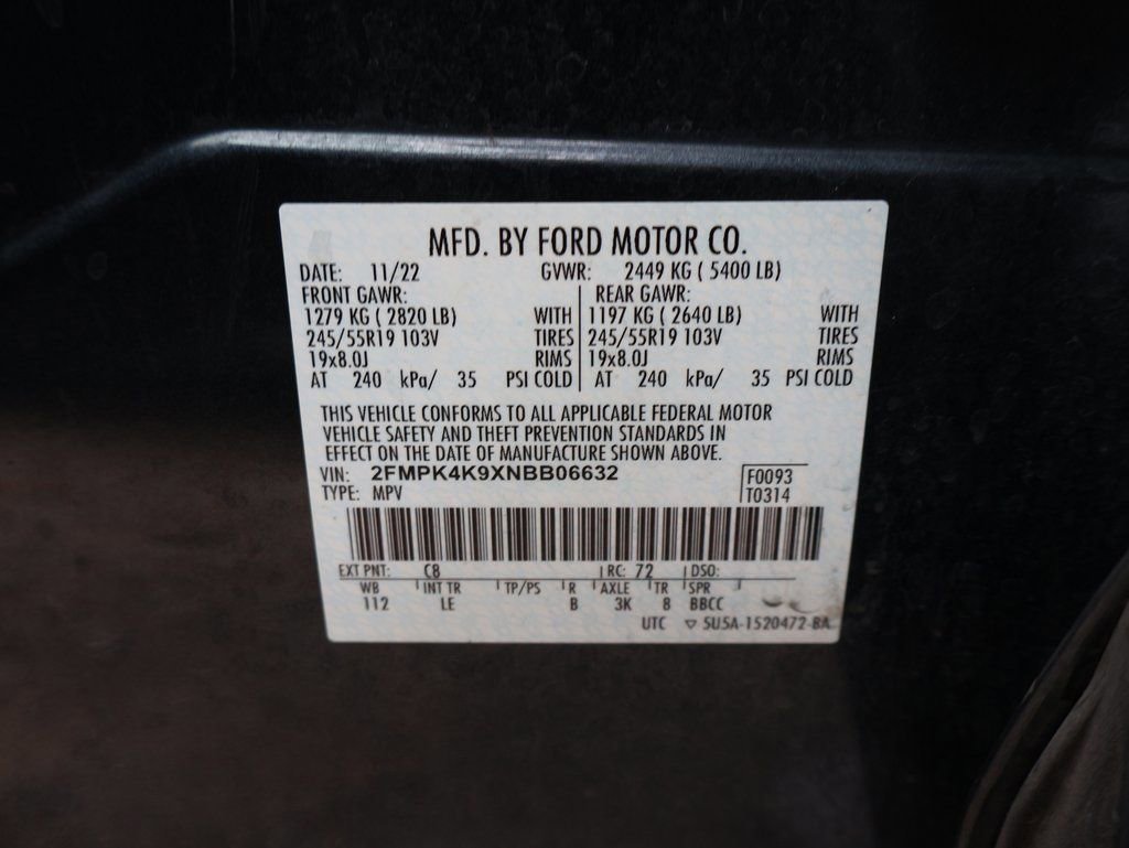 Certified 2022 Ford Edge Titanium image 41