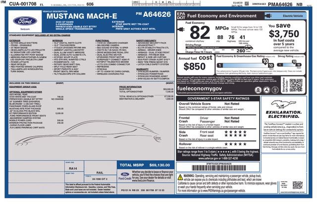 Certified 2023 Ford Mustang Mach-E GT w/ GT Performance Edition image 2
