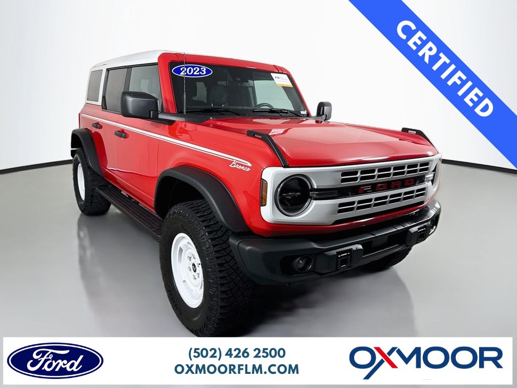 Certified 2023 Ford Bronco Heritage Edition