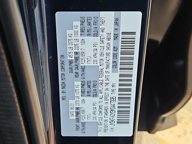 Used 2021 MAZDA CX-5 Touring image 25