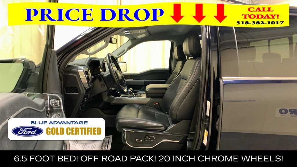 Certified 2022 Ford F150 Lariat w/ Equipment Group 502A High AWD/4WD image 31