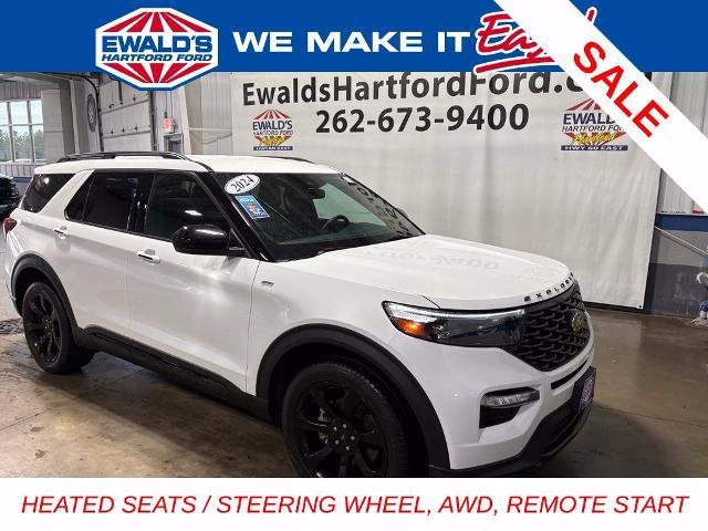 Certified 2024 Ford Explorer ST-Line w/ Class IV Trailer Tow Package
